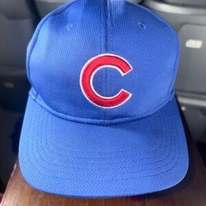 MLB Blue ADULT Baseball Cap with Red Logo(123)